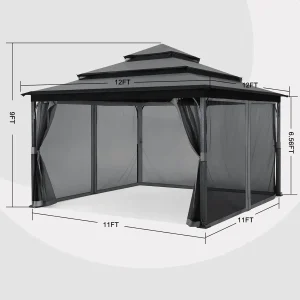 12x12FT Outdoor Gazebo